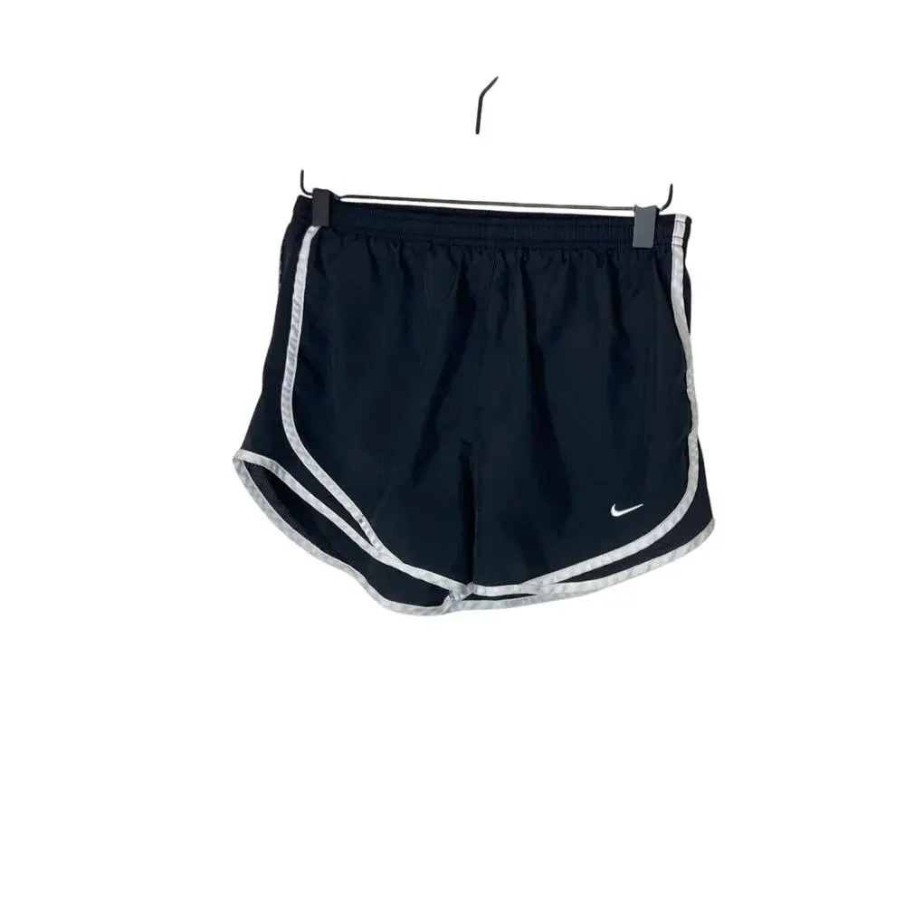 Nike Dry Fit Black and White Activewear Small Women's Running Shorts